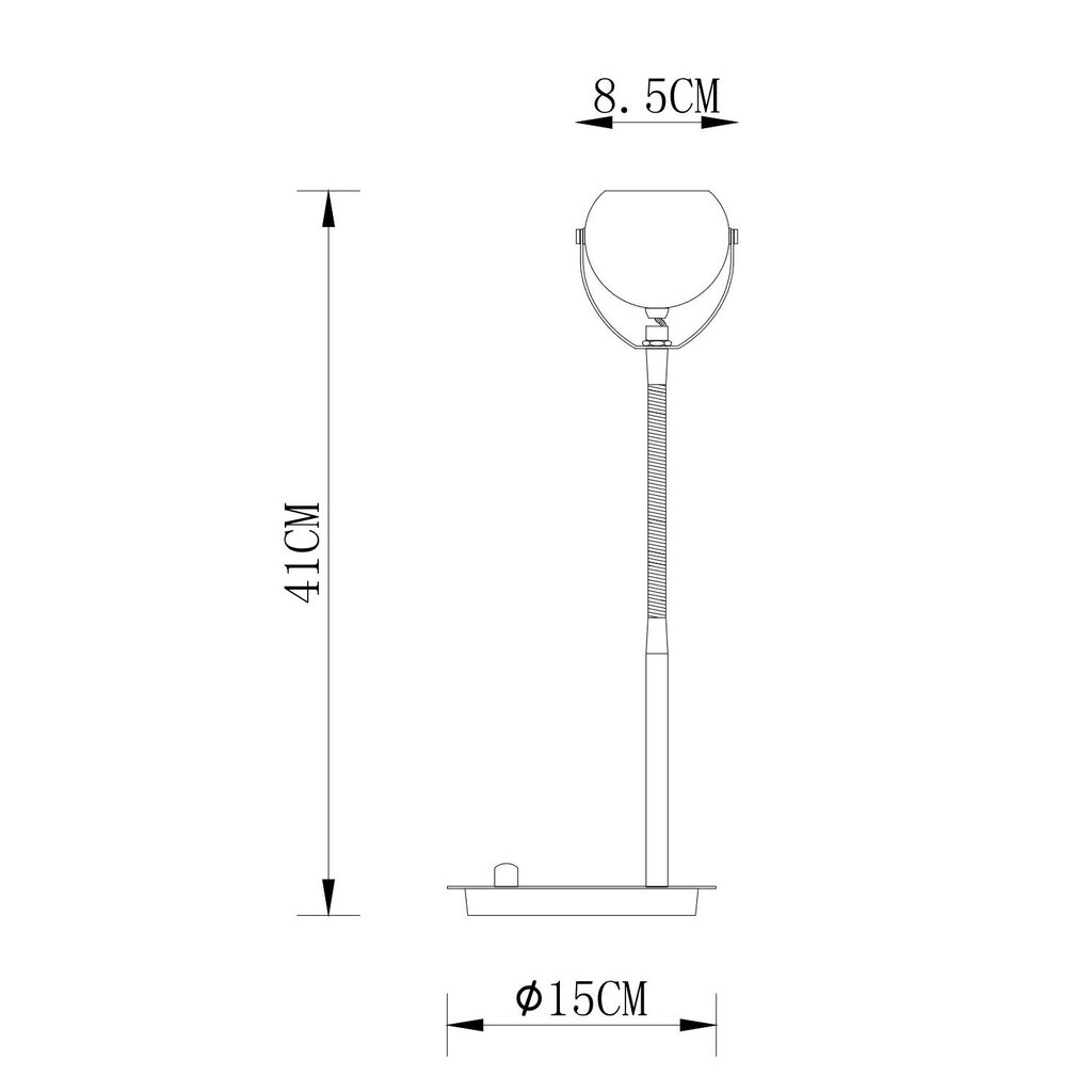 Laualamp G.LUX GM-684/1T hind ja info | Laualambid | kaup24.ee