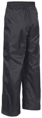 Trespass Qikpac Pants veekindlad püksid lastele, mustad AWY TRS цена и информация | Непромокаемая одежда для детей | kaup24.ee