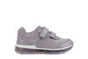 Ботинки Geox мигающие, фиолетовые цена и информация | Детская спортивная обувь | kaup24.ee