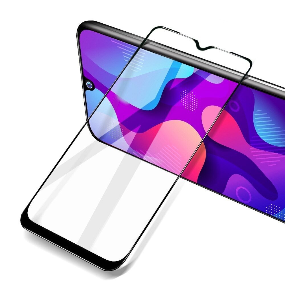 LCD kaitsev karastatud klaas 5D Full Glue Ceramic Glass Huawei P Smart 2021 kumer must hind ja info | Ekraani kaitsekiled | kaup24.ee