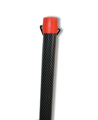 Метла для улицы с ручкой Hortus (плоская, оранжевая) цена и информация | Садовые инструменты | kaup24.ee