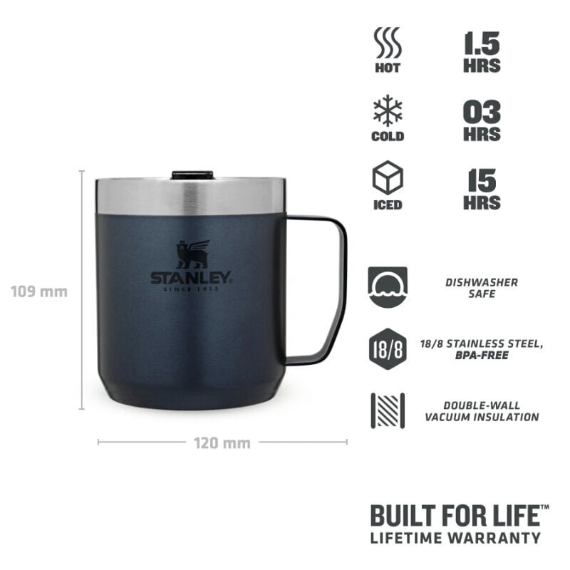 Kruus The Legendary Camp Mug Classic 0.35L, sinine цена и информация | Termosed, termostassid | kaup24.ee