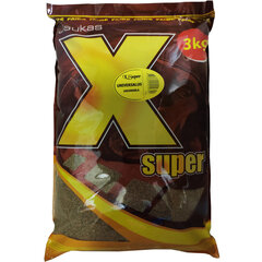 Sööt X Super Universal 1 kg, tume hind ja info | Kalasööt | kaup24.ee