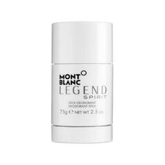 Pulkdeodorant Mont Blanc Legend Spirit meestele 75 ml hind ja info | Lõhnastatud kosmeetika meestele | kaup24.ee