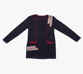 Женская кобальтовая блуза с высоким воротником 2016103406425 цена и информация | Туники | kaup24.ee