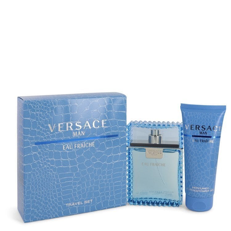 Versace Man Eau Fraiche EDT kinkekomplekt meestele 100 ml цена и информация | Meeste parfüümid | kaup24.ee