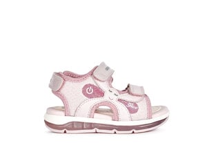 Tüdrukute vilkuvad sandaalid Geox, roosa hind ja info | Laste sandaalid | kaup24.ee