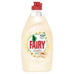 Nõudepesuvahend Fairy Sensitive Chamomile & Vit E​, 0,45 L цена и информация | Средства для мытья посуды | kaup24.ee