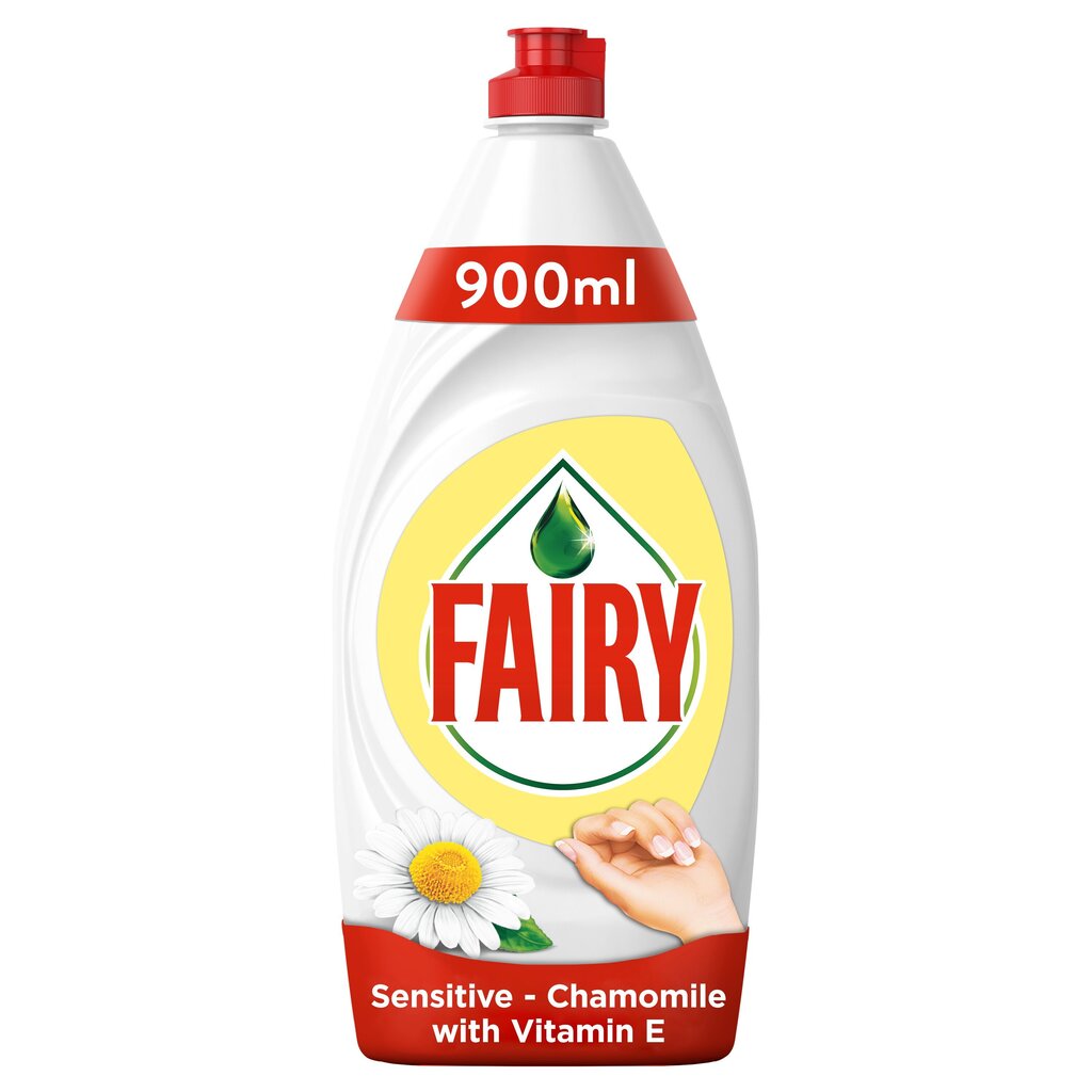 Nõudepesuvahend Fairy Sensitive Chamomile & Vit E​ hind ja info | Nõudepesuvahendid | kaup24.ee