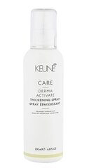 Спрей для слабых волос Keune Care Derma Activate Thickening Spray, 200 мл цена и информация | Маски, масла, сыворотки | kaup24.ee