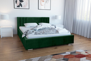Кровать Zebra 140x200 см, зеленая цена и информация | Кровати | kaup24.ee