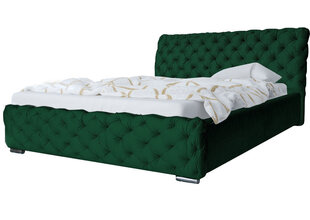 Кровать Lira 180x200 см, зеленая цена и информация | Кровати | kaup24.ee
