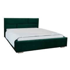 Кровать Prato 160x200 см, зеленая цена и информация | Кровати | kaup24.ee