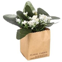 Искусственное растение в бумажной упаковке, 21 см цена и информация | Искусственные цветы | kaup24.ee