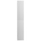 vidaXL vannitoakapp kõrgläikega valge 30x30x183,5 cm puitlaastplaat цена и информация | Vannitoakapid | kaup24.ee