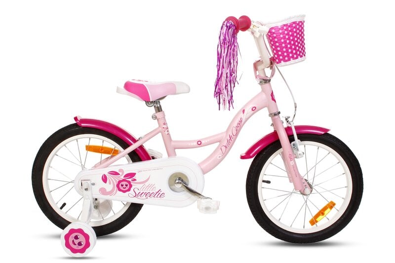 Laste jalgratas Dutch Goose Little Sweetie 16″, roosa hind | kaup24.ee