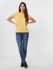 Vero Moda naiste T-särk 10187159*01, kollane hind ja info | Naiste T-särgid | kaup24.ee