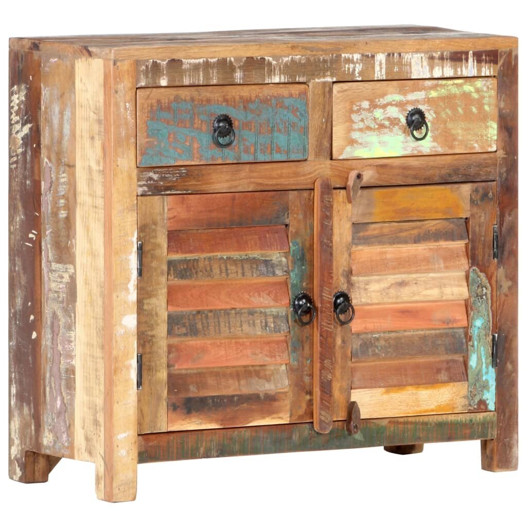 vidaXL puhvetkapp, 70 x 30 x 68 cm, toekas taastatud puit hind ja info | Elutoa väikesed kapid | kaup24.ee