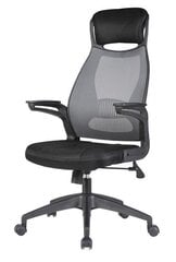 Офисный стул Halmar Solaris, черный/серый цена и информация | Офисные кресла | kaup24.ee