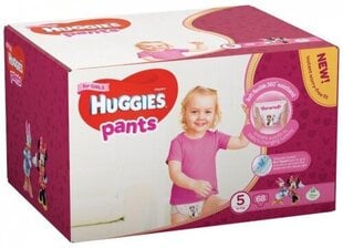 Püksmähkmed HUGGIES Pants Elite Soft Mega suurus 5, 68 tk цена и информация | Подгузники | kaup24.ee