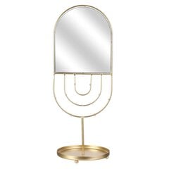 Подставка для украшений золотистого цвета с зеркалом 41см цена и информация | Зеркала | kaup24.ee