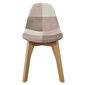 Laste veluurist tool, puidust jalgadega, Patchwork rose hind ja info | Laste lauad ja toolid | kaup24.ee