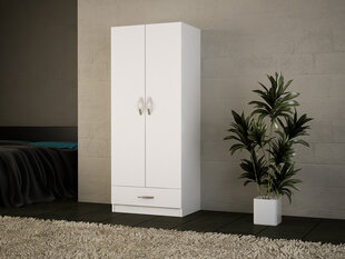 Riidekapp Kalune Design Wardrobe 731, 60 cm, valge hind ja info | Kapid | kaup24.ee