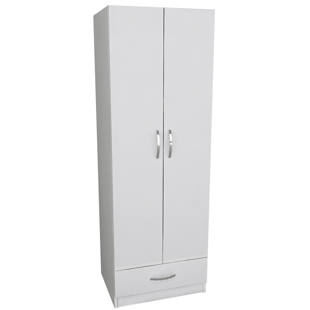 Riidekapp Kalune Design Wardrobe 731, 60 cm, valge hind ja info | Kapid | kaup24.ee