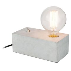 Настольная лампа из бетона Cube 19см цена и информация | Настольные лампы | kaup24.ee