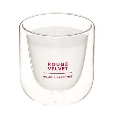 Lõhnaküünal Rouge Velvet 130 g цена и информация | Küünlad, küünlajalad | kaup24.ee