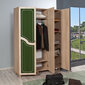 Riidekapp Kalune Design Wardrobe 863 (VI), 135 cm, tamm/tumeroheline hind ja info | Kapid | kaup24.ee