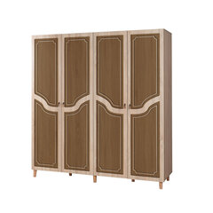 Шкаф Kalune Design Wardrobe 863 (II), 180 см, дуб/коричневый цена и информация | Шкафы | kaup24.ee