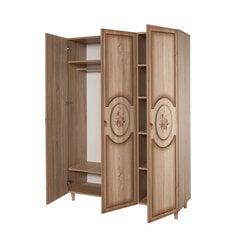 Riidekapp Kalune Design Wardrobe 863 (VI), 135 cm, tamm/pruun цена и информация | Шкафы | kaup24.ee