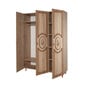 Riidekapp Kalune Design Wardrobe 863 (VI), 135 cm, tamm/pruun цена и информация | Kapid | kaup24.ee