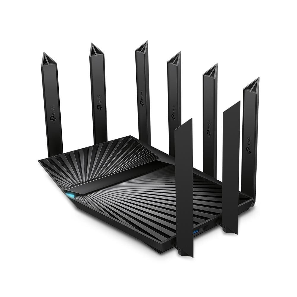 WiFi ruuter TP-Link Archer AX90 (5GHz + 5 GHz + 2.5Ghz), Wi-Fi 6, kiire ethernet цена и информация | Ruuterid | kaup24.ee