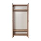 Riidekapp Kalune Design Wardrobe 869 (IV), 90 cm, punane hind ja info | Kapid | kaup24.ee