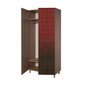 Riidekapp Kalune Design Wardrobe 869 (IV), 90 cm, punane hind ja info | Kapid | kaup24.ee