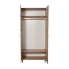 Шкаф Kalune Design Wardrobe 869 (IV), 90 см, дуб/красный цена и информация | Шкафы | kaup24.ee
