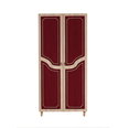 Riidekapp Kalune Design Wardrobe 869 (IV), 90 cm, tamm/punane