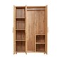 Riidekapp Kalune Design Wardrobe 869 (III), 120 cm, helepruun hind ja info | Kapid | kaup24.ee