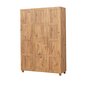 Riidekapp Kalune Design Wardrobe 869 (III), 120 cm, helepruun hind ja info | Kapid | kaup24.ee