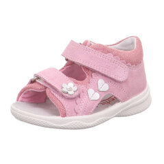 Superfit sandaalid, roosa цена и информация | Детские сандали | kaup24.ee