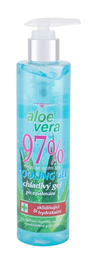 Jahutav päevitamisjärgne geel Aloe Vera Vivaco, 250 ml цена и информация | Päikesekreemid | kaup24.ee