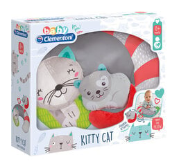 Clementoni baby первая подушка для малыша Kitty cat, 17278 цена и информация | Детские подушки, конверты, спальники | kaup24.ee