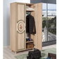 Riidekapp Kalune Design Wardrobe 869 (IV), 90 cm, tamm hind ja info | Kapid | kaup24.ee