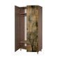 Riidekapp Kalune Design Wardrobe 863 (I), 90 cm, tamm/tumeroheline цена и информация | Kapid | kaup24.ee