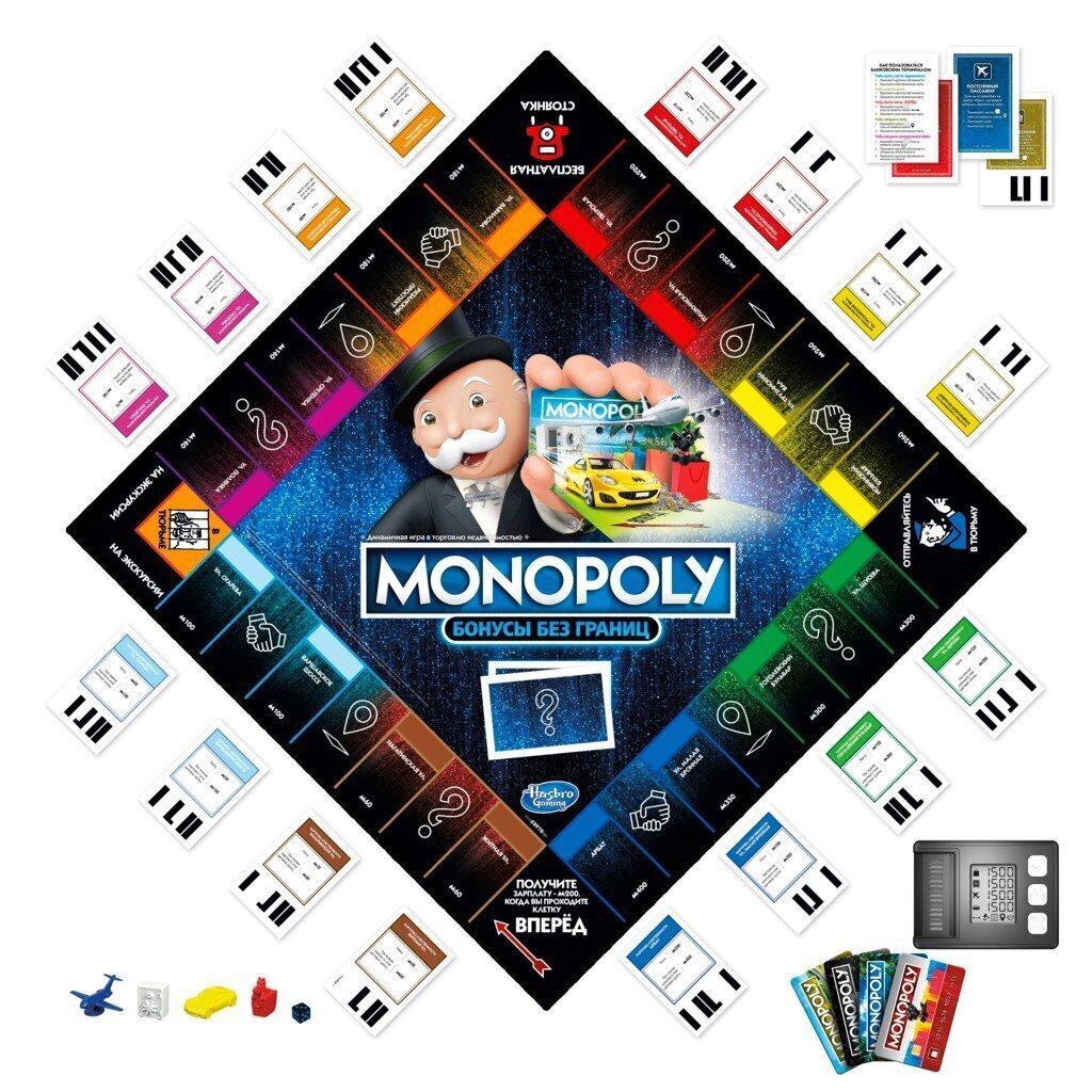 Lauamäng Monopol e-pangandusega Monopoly Ultimate Rewards, RU цена и информация | Lauamängud ja mõistatused | kaup24.ee