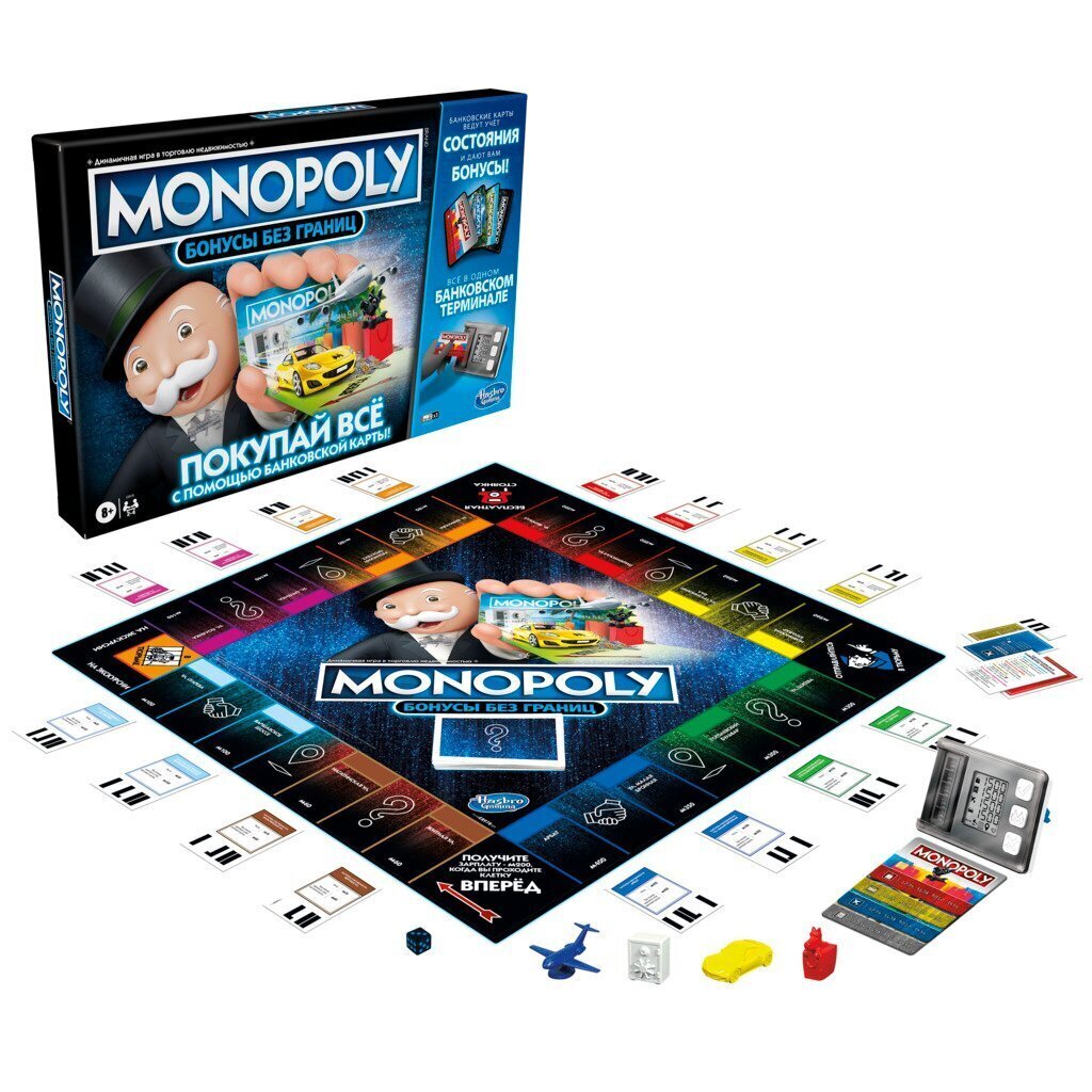 Настольная игра Монополия с электронным банком Monopoly Ultimate Rewards,  Ру цена | kaup24.ee