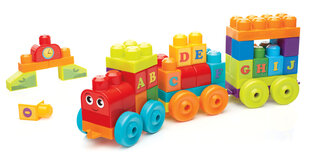 Алфавитный поезд Mega Bloks цена и информация | Игрушки для малышей | kaup24.ee