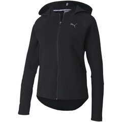 Naiste džemper Puma Evostripe FZ Hoody 58124501, must цена и информация | Женские толстовки | kaup24.ee